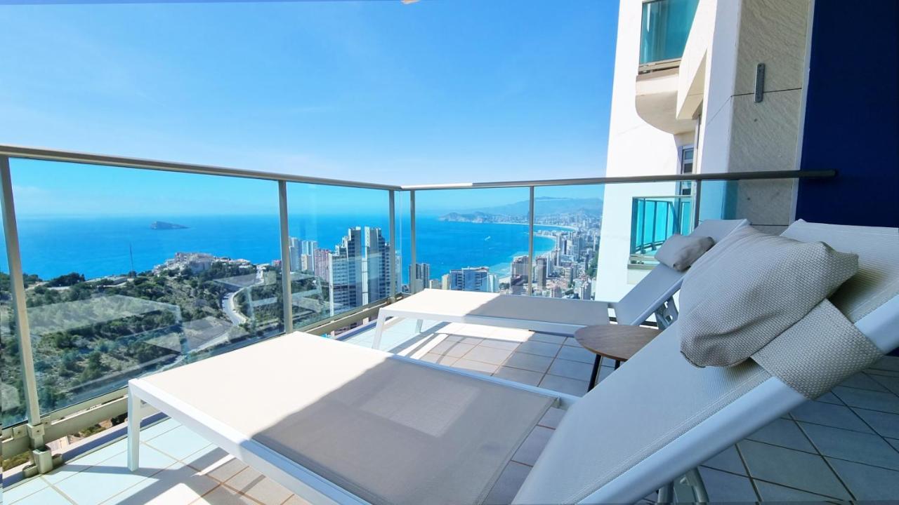 Skyline 31 Terraza Privada Con Vistas Al Mar Lejlighed Benidorm Eksteriør billede