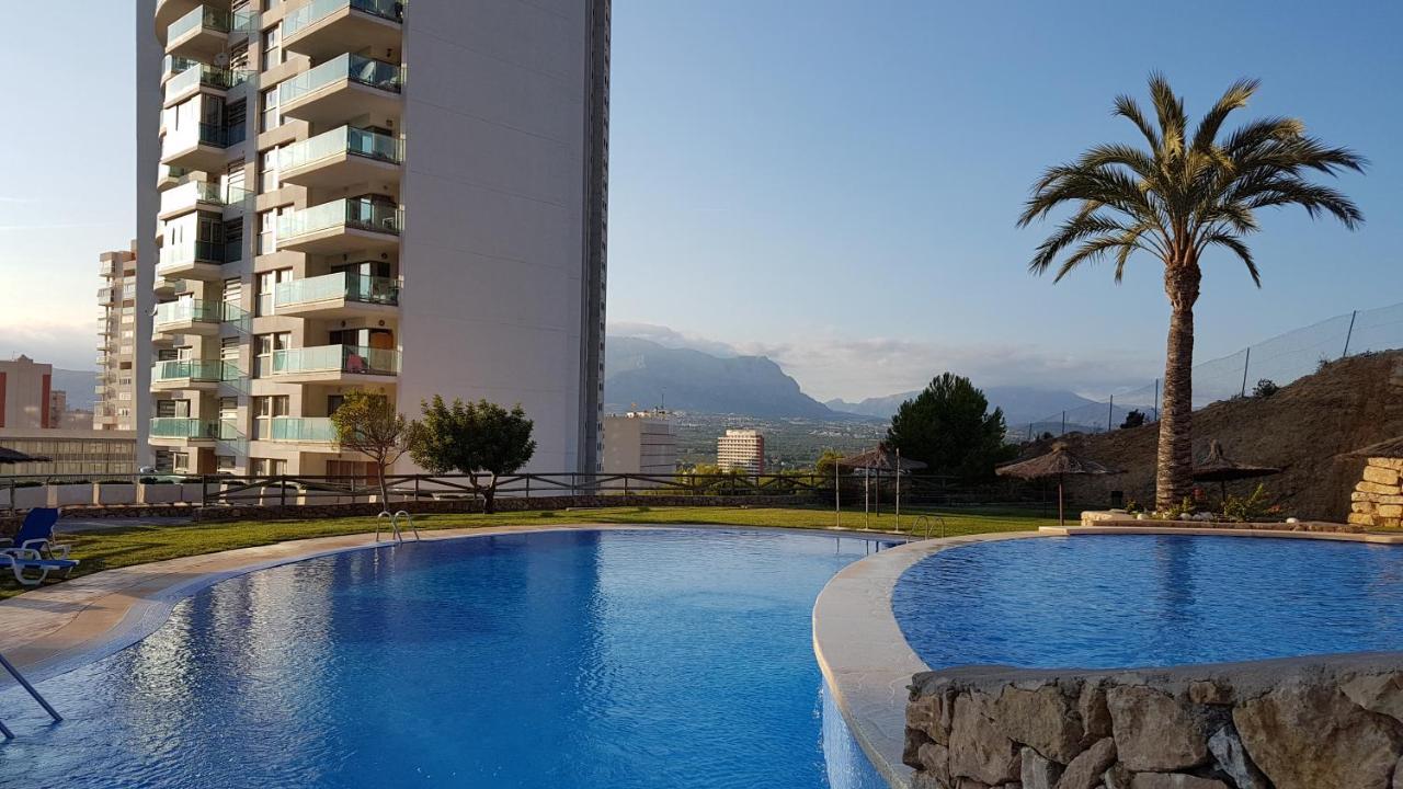 Skyline 31 Terraza Privada Con Vistas Al Mar Lejlighed Benidorm Eksteriør billede