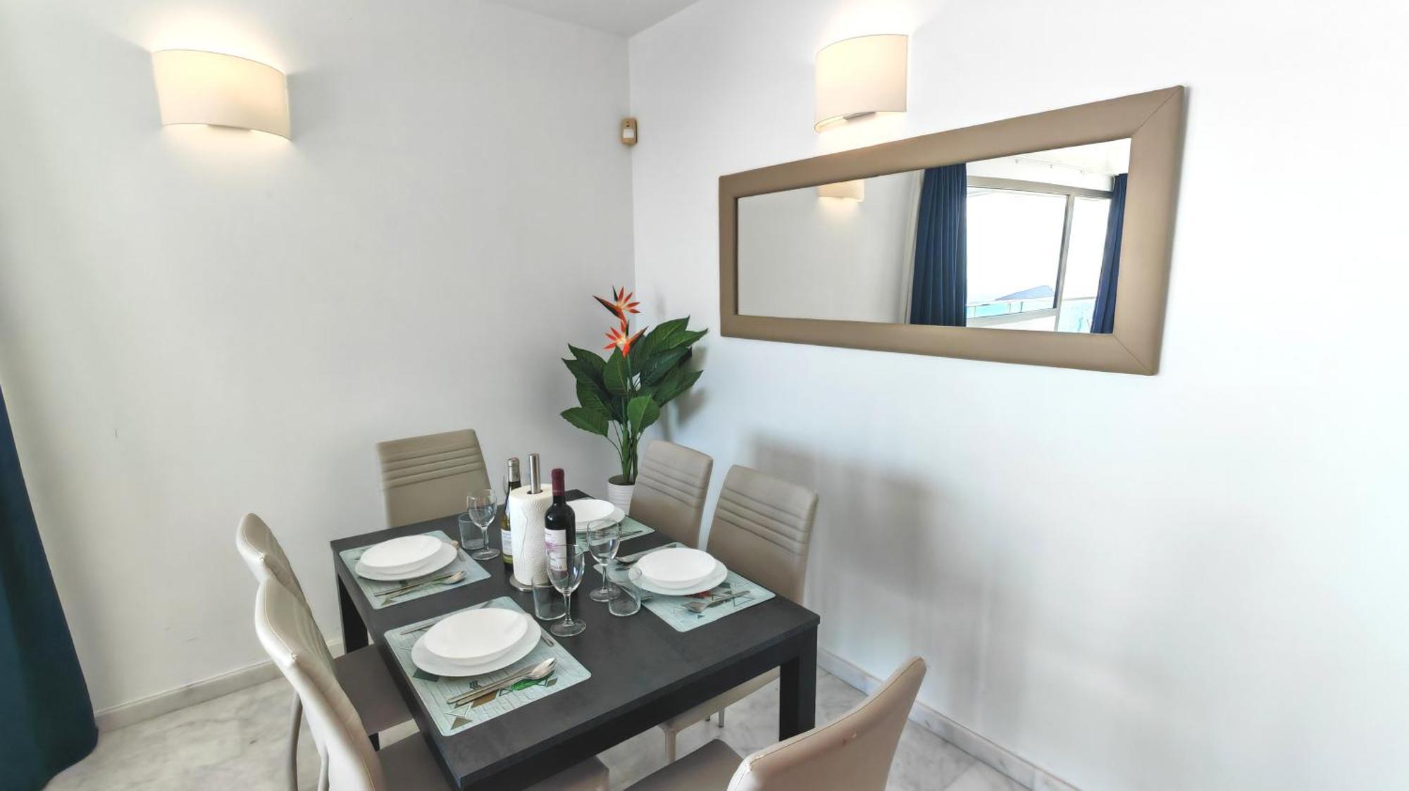 Skyline 31 Terraza Privada Con Vistas Al Mar Lejlighed Benidorm Eksteriør billede